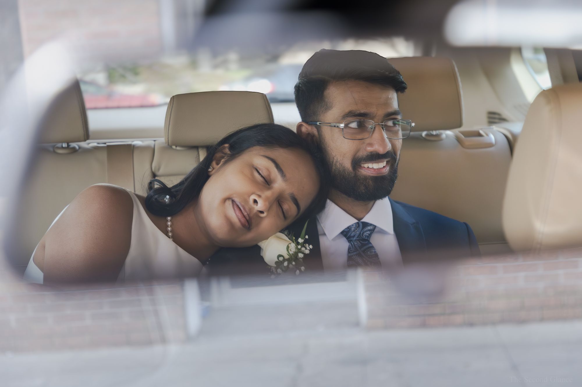 Couple in car